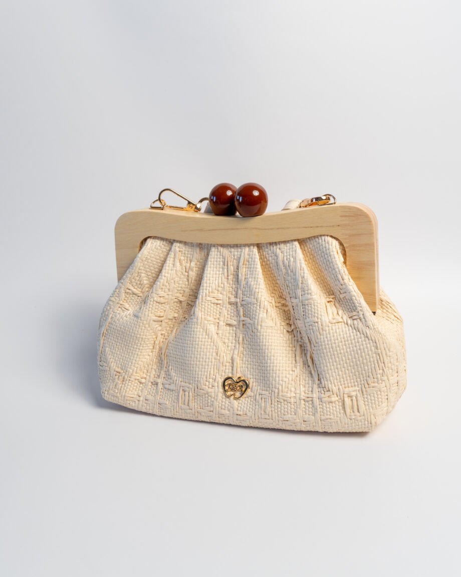 Γυναικείο Τσαντάκι clutch με Ψάθα