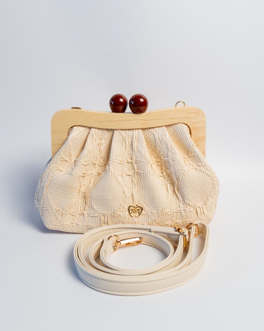 Γυναικείο Τσαντάκι clutch με Ψάθα