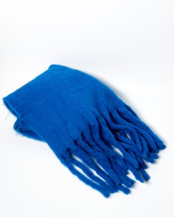 Κασκόλ Μάλλινο Μπλε